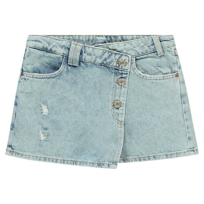 Cars Kids LONDY Den. Short Stone B Stone Bleached | Freewear Kids LONDY Den. Short Stone B - www.freewear.nl - Freewear