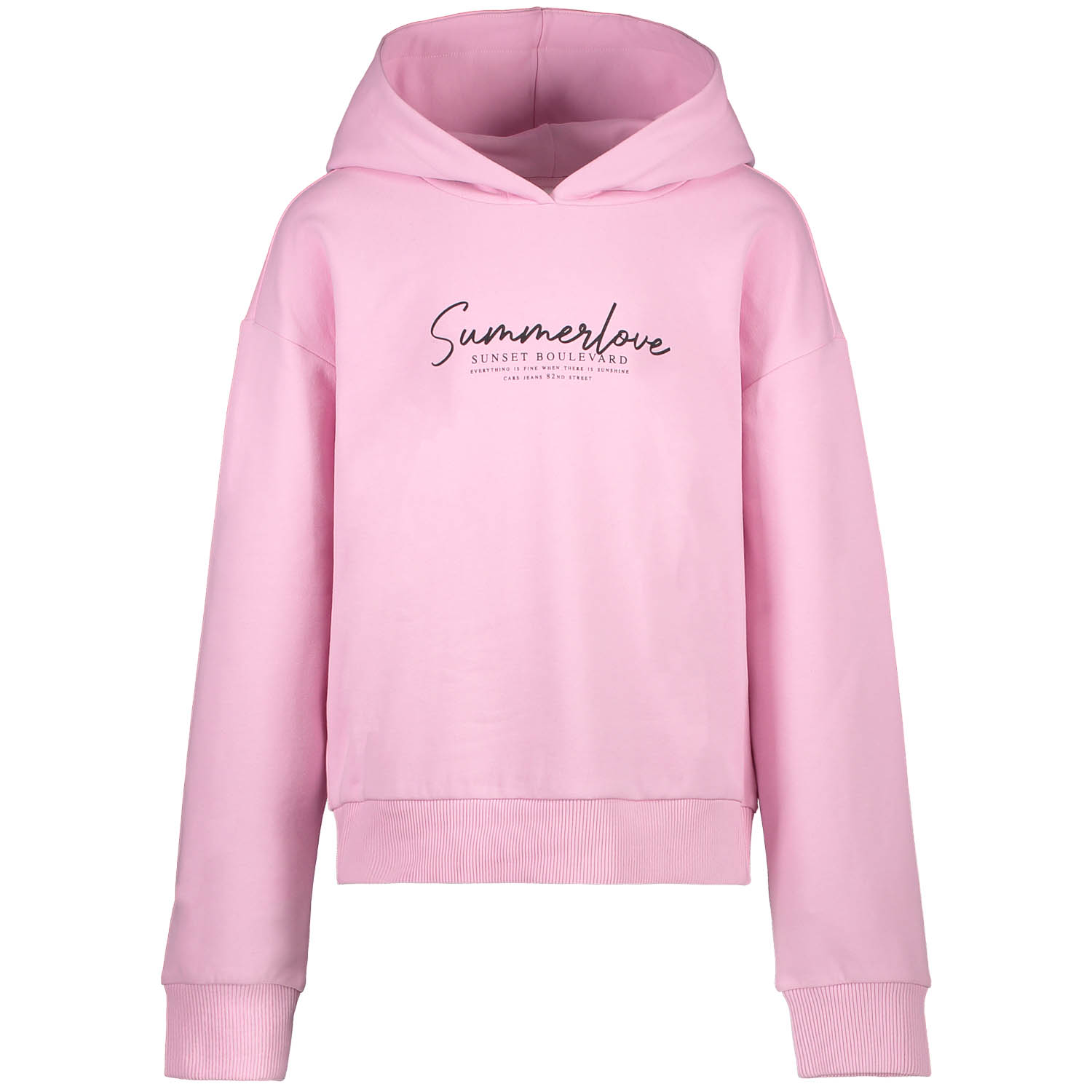 Cars Kids Eyra Hood Sw Soft Pink