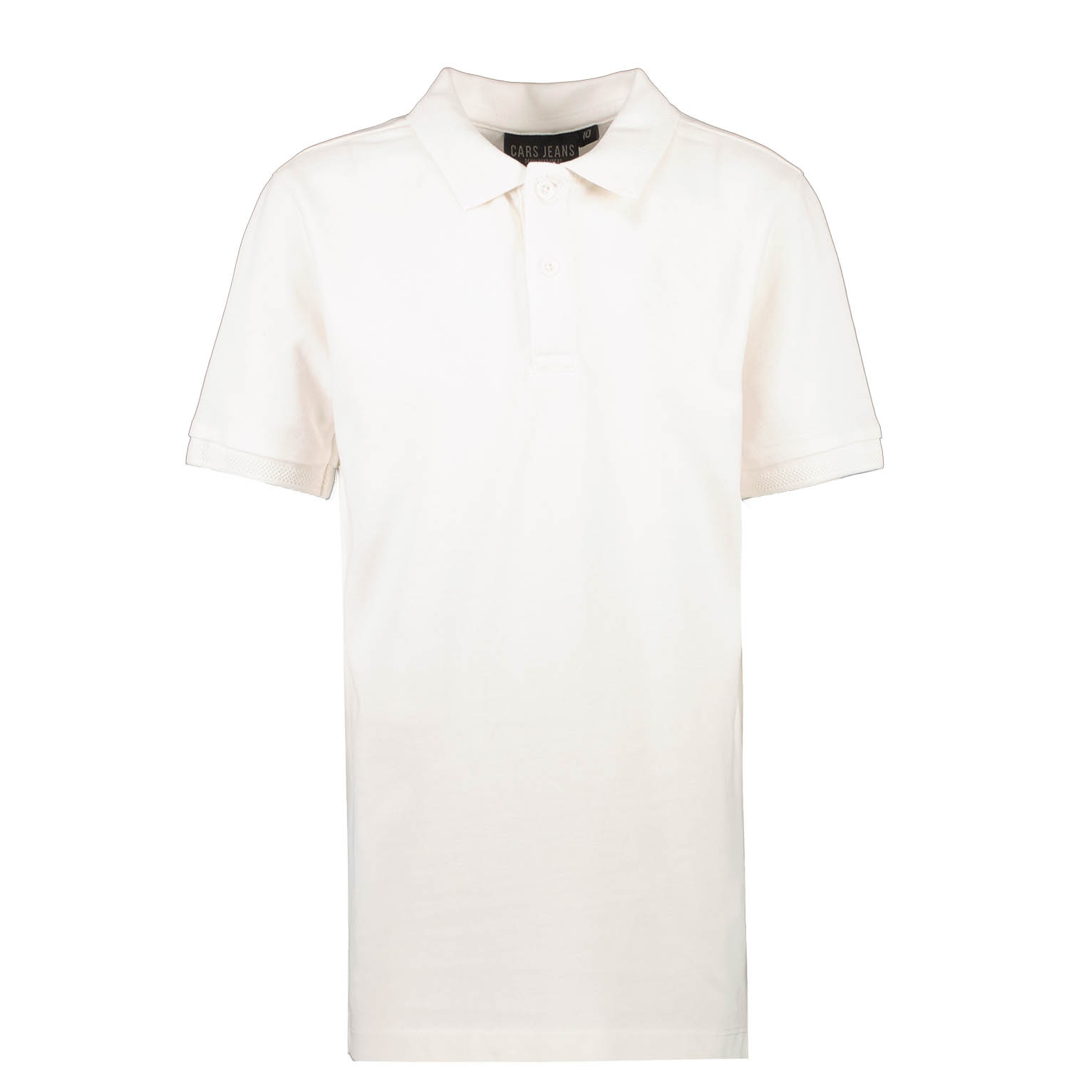 Cars Jeans Polo Erick Jr. - Jongens - White - (maat: 164)