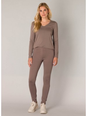 Base Level Ornika Pant Dark Taupe | Freewear Ornika Pant - www.freewear.nl - Freewear