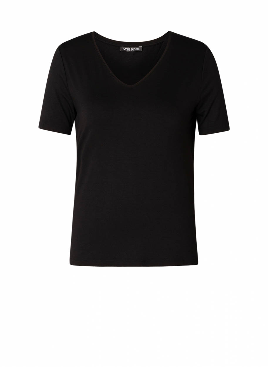 BASE LEVEL Yanic Jersey Shirt - Black - maat 42