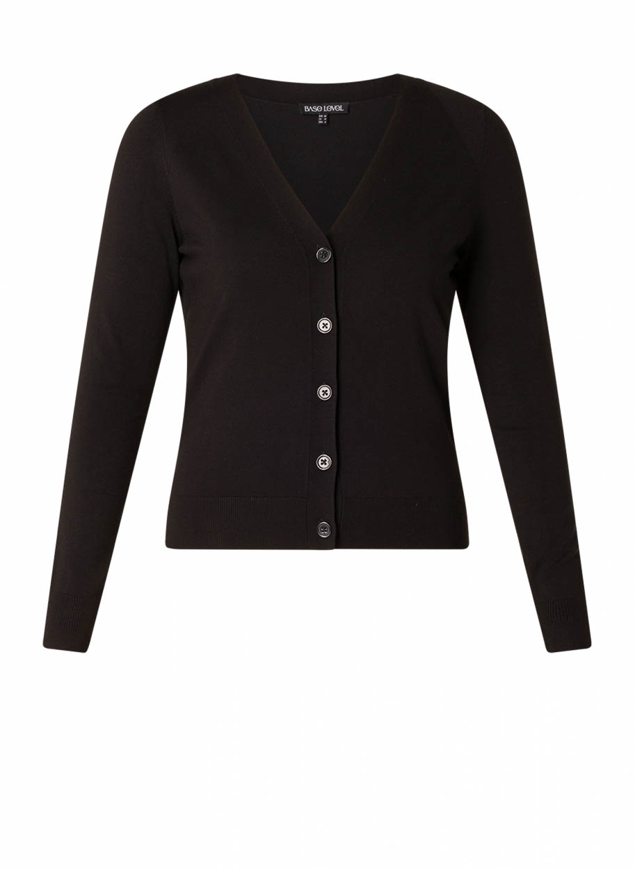 BASE LEVEL Yvon Vest - Black - maat 48