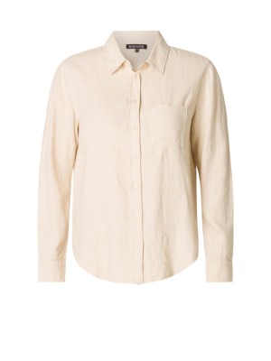 Base Level Yael Blouse Light Beige | Freewear Yael Blouse - www.freewear.nl - Freewear