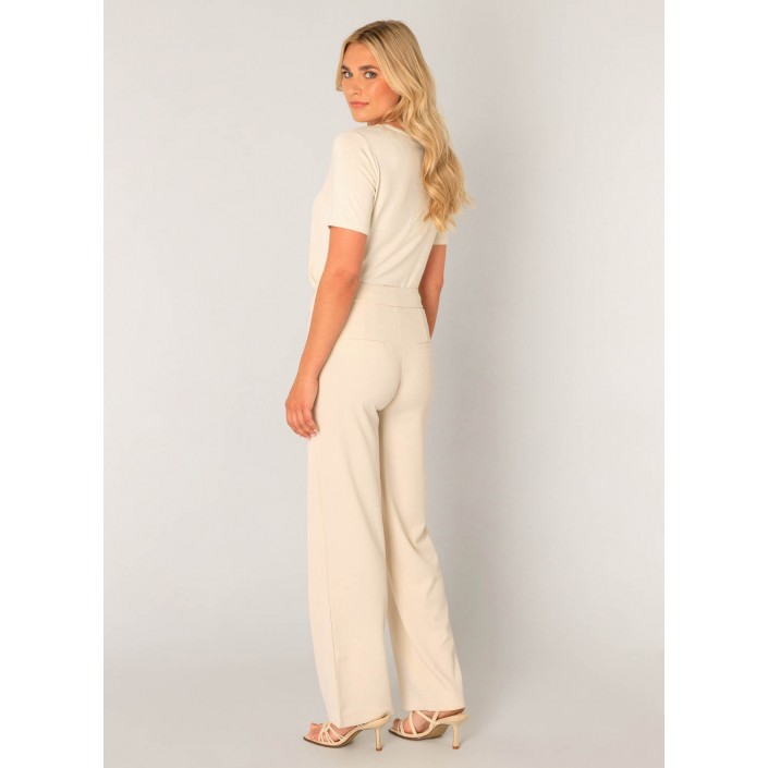 Base Level Yarah Pant Light Beige | Freewear Yarah Pant - www.freewear.nl - Freewear