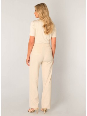 Base Level Yarah Pant Light Beige | Freewear Yarah Pant - www.freewear.nl - Freewear