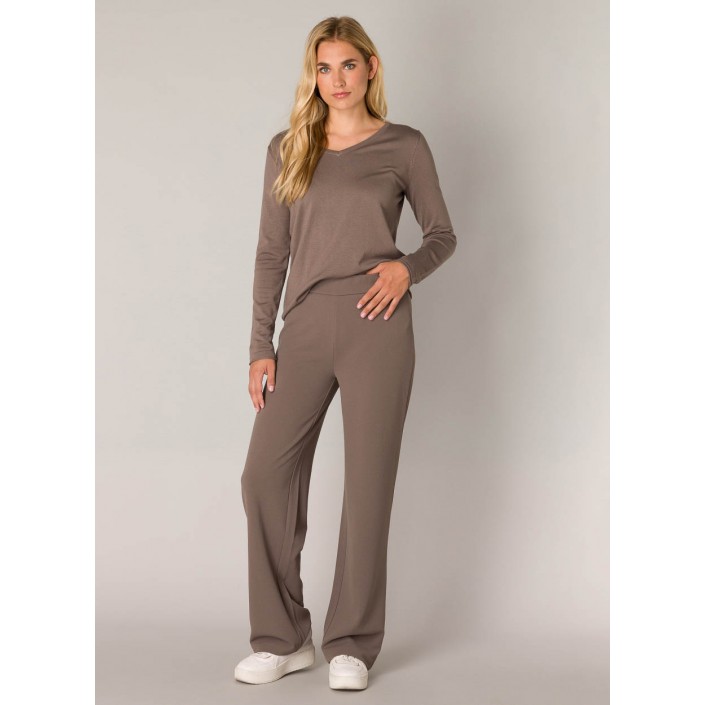 Base Level Yarah Pant Dark Taupe | Freewear Yarah Pant - www.freewear.nl - Freewear