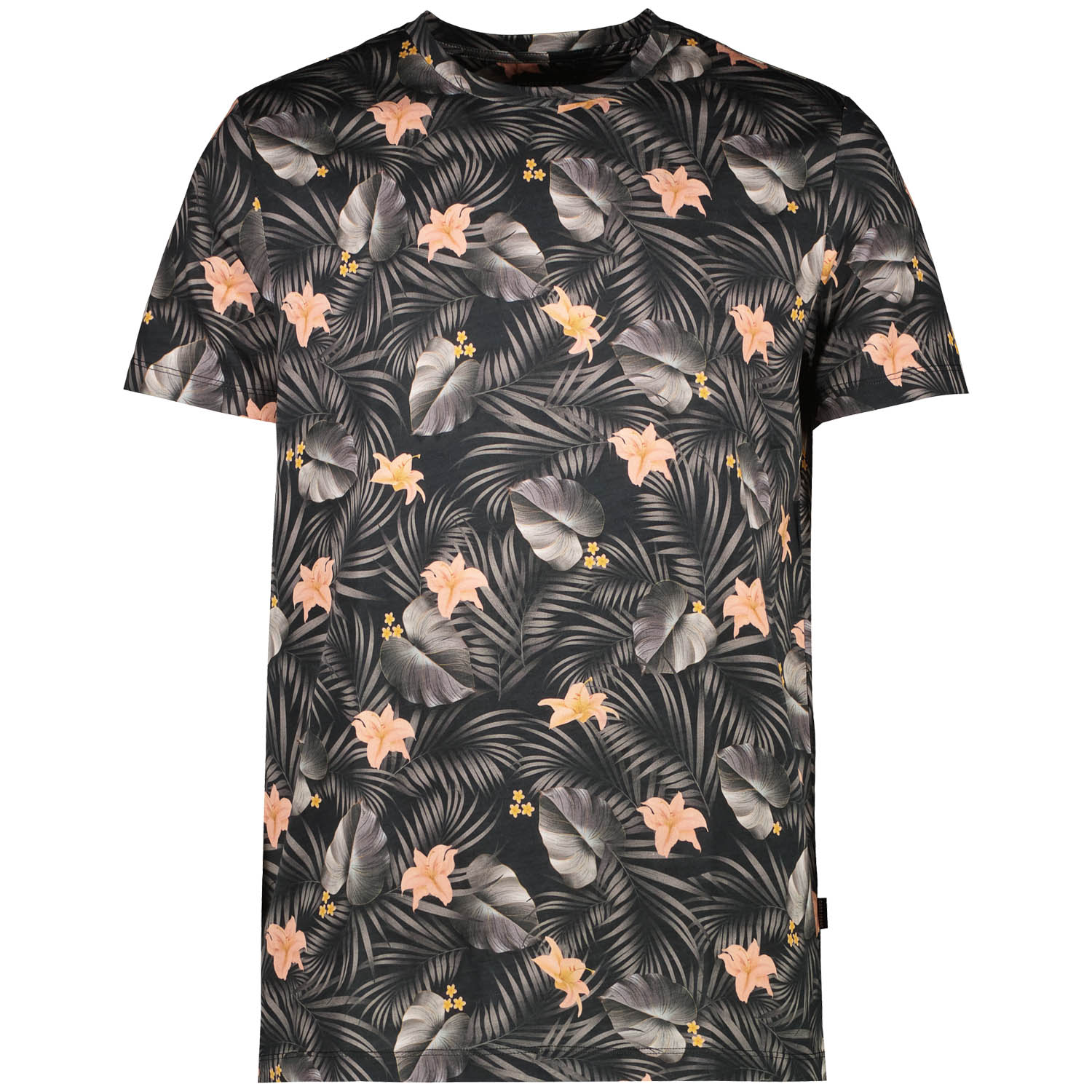 Cars Jeans GASNES TS Antra Heren T-shirt - Antra - Maat M