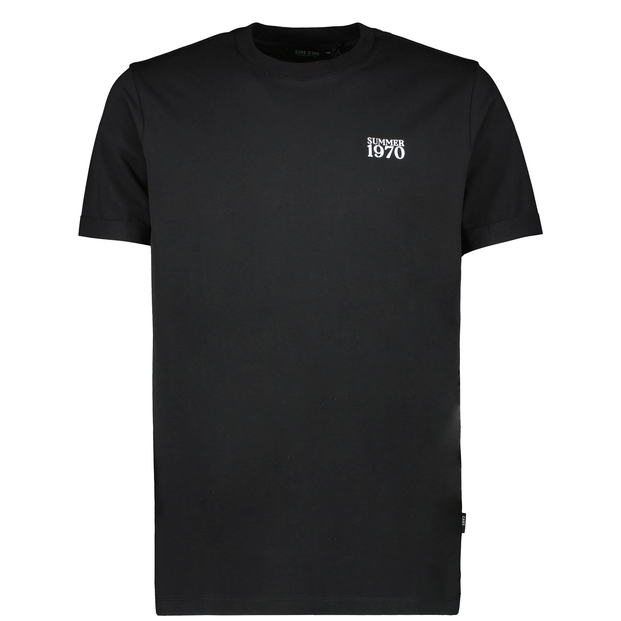 Cars Jeans T-shirt Casor Ts 61263 Black Mannen Maat - M
