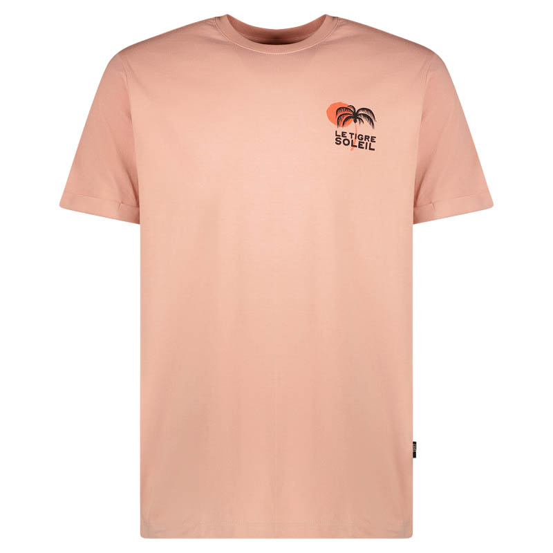 Cars Jeans T-shirt Drayco Ts 61663 Peach Mannen Maat - XL