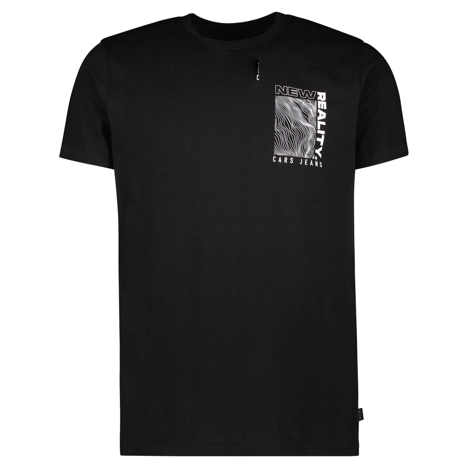 Cars Jeans T-shirt Rehan - Heren - Black - (maat: XL)