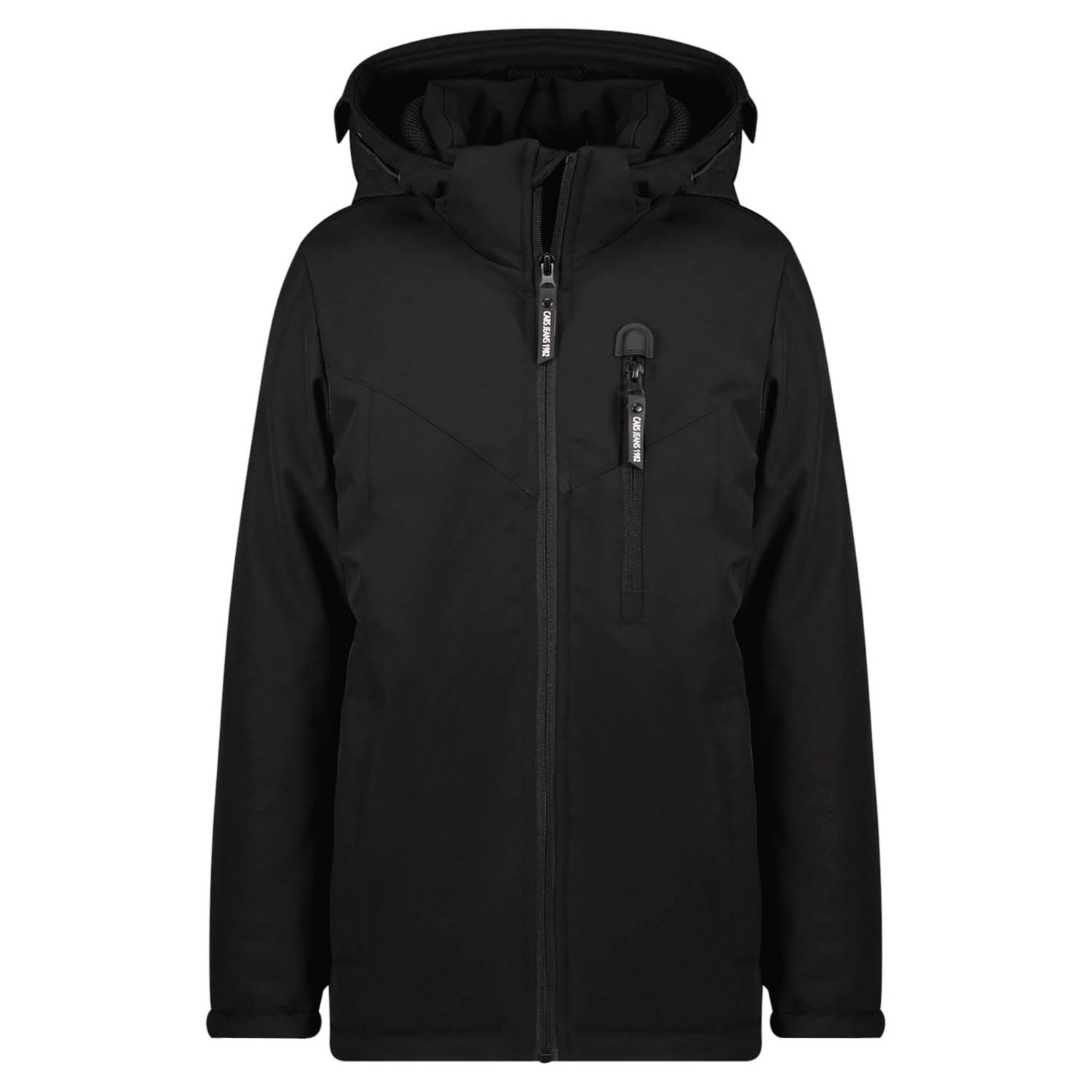 Cars Jeans THAMES Poly Heren Jas - Black - Maat S