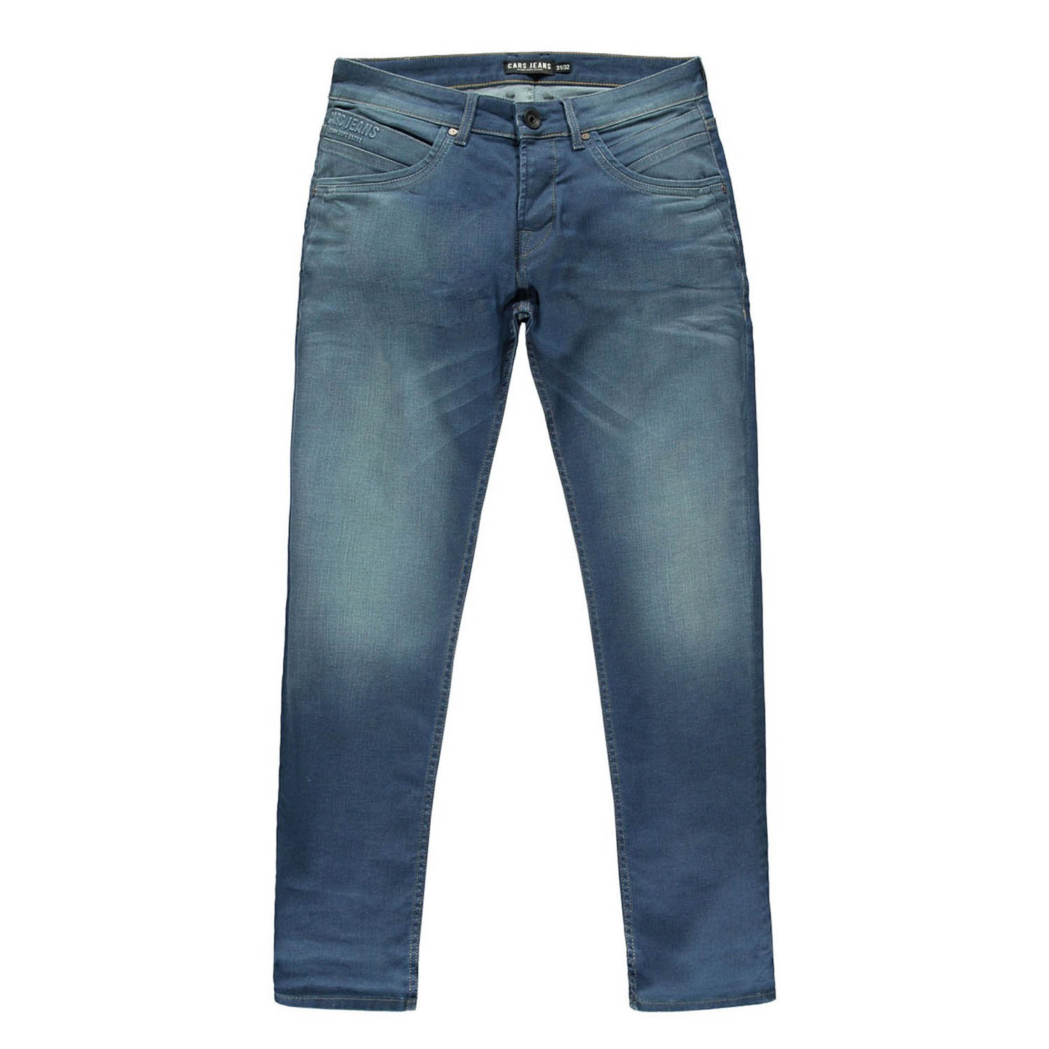 Slim-fit jeans Cars , Blauw , Heren