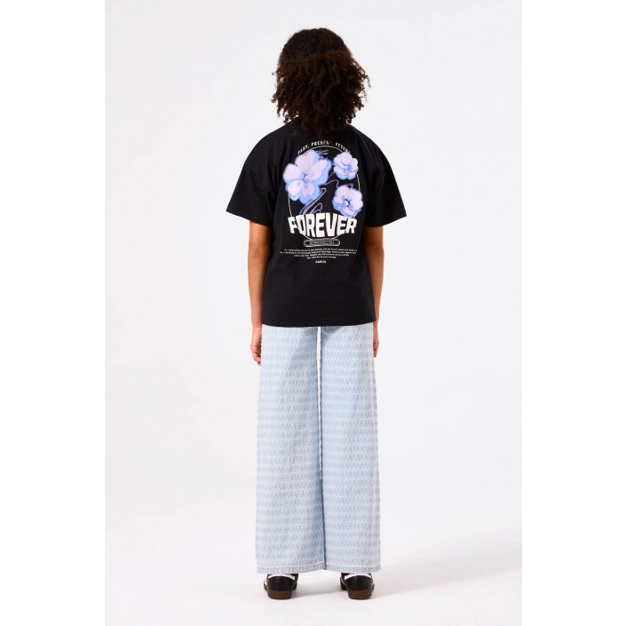 Garcia A52602_girls T-shirt ss 1755-off black | Freewear A52602_girls T-shirt ss - www.freewear.nl - Freewear