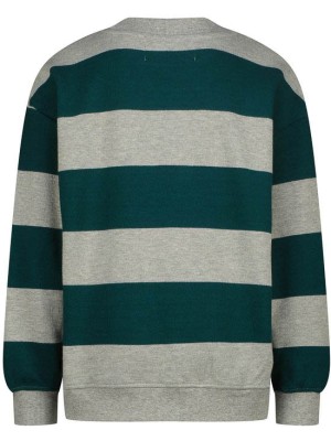 Vingino Nikos Sweater Dark jungle green | Freewear Nikos Sweater - www.freewear.nl - Freewear