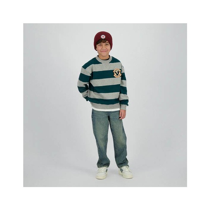 Vingino Nikos Sweater Dark jungle green | Freewear Nikos Sweater - www.freewear.nl - Freewear