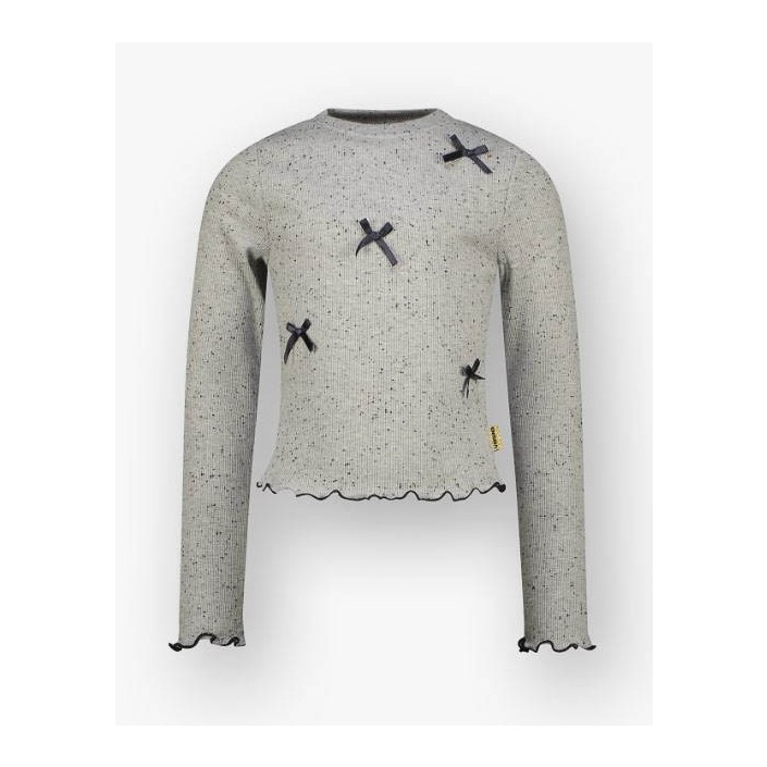 Vingino Jezza T-shirt Grey Mele | Freewear Jezza T-shirt - www.freewear.nl - Freewear