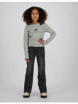Vingino Jezza T-shirt Grey Mele | Freewear Jezza T-shirt - www.freewear.nl - Freewear
