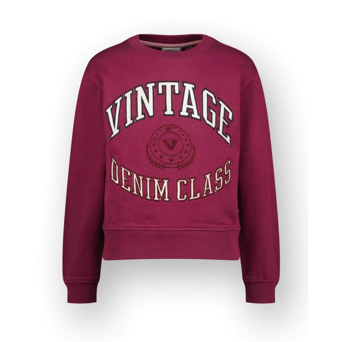 Vingino Nirone Sweater Raspberry red | Freewear Nirone Sweater - www.freewear.nl - Freewear