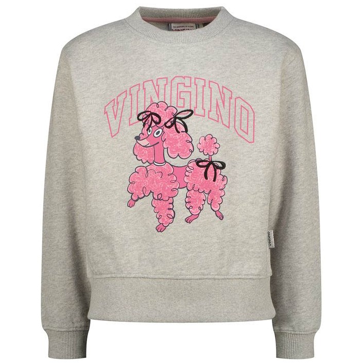 Vingino Nirone Sweater Grey Mele | Freewear Nirone Sweater - www.freewear.nl - Freewear