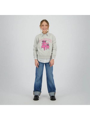 Vingino Nirone Sweater Grey Mele | Freewear Nirone Sweater - www.freewear.nl - Freewear