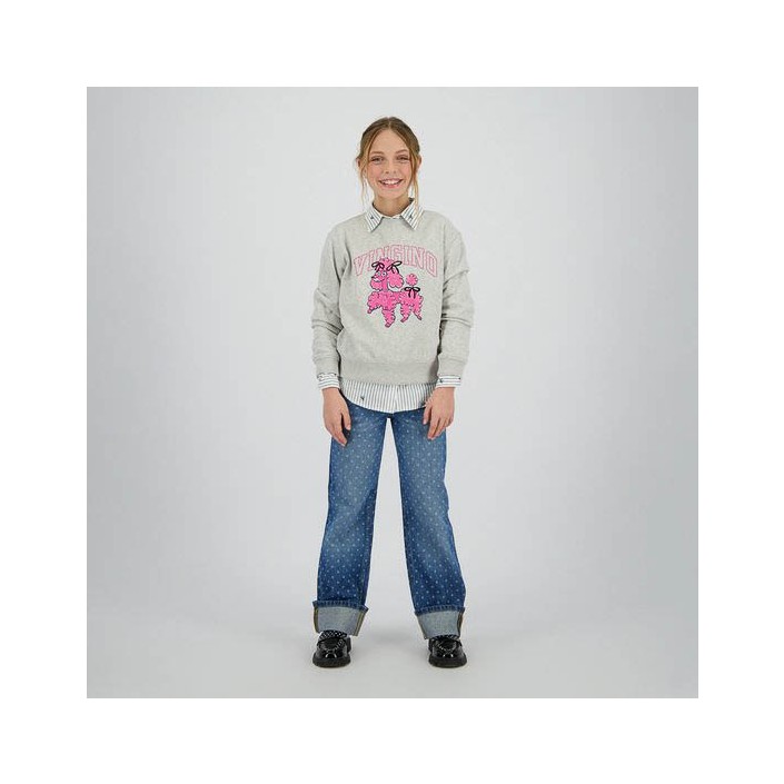 Vingino Nirone Sweater Grey Mele | Freewear Nirone Sweater - www.freewear.nl - Freewear