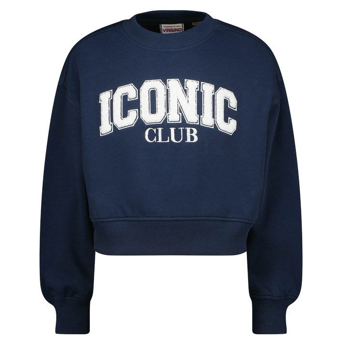 Vingino Nomee Sweater Dark Blue | Freewear Nomee Sweater - www.freewear.nl - Freewear