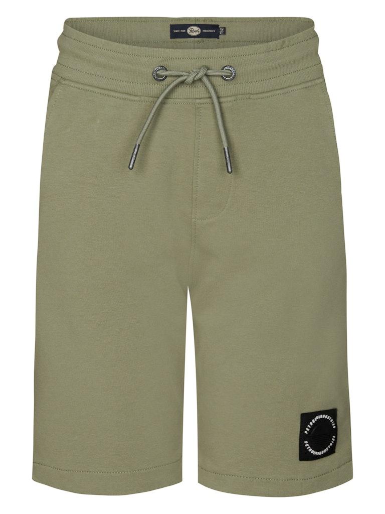 Petrol Industries - Jongens Jogging Short Roam - Groen - Maat 140
