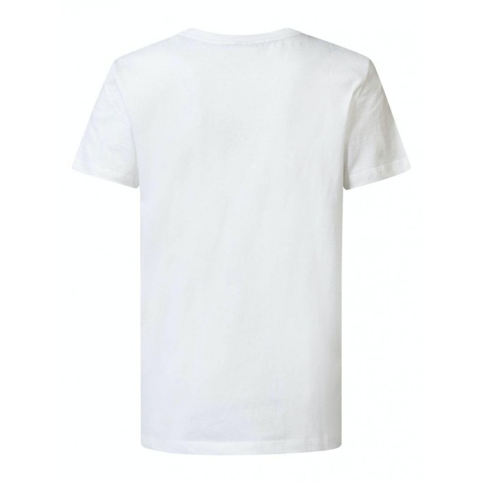 Petrol Industries Boys T-Shirt SS Round Neck Bright White | Freewear Boys T-Shirt SS Round Neck - www.freewear.nl - Freewear