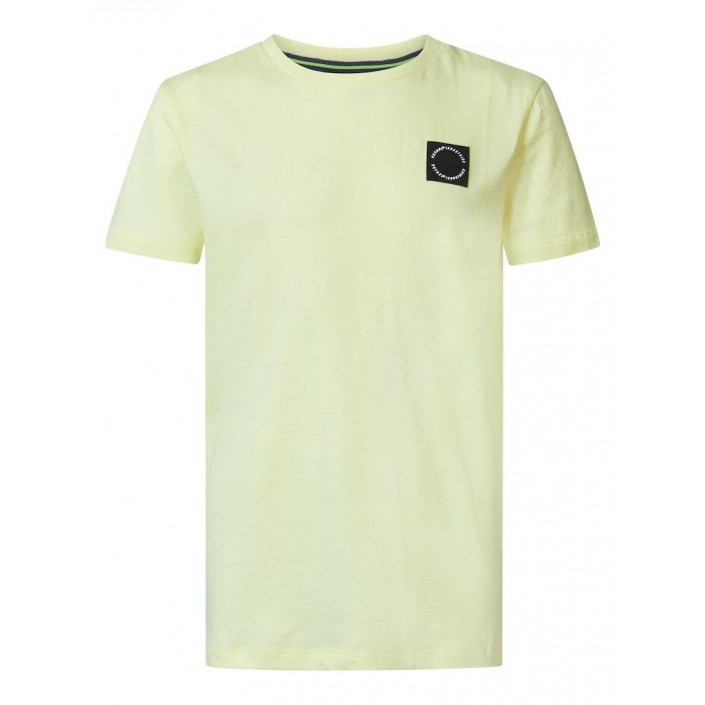 Petrol Industries Boys T-Shirt SS Round Neck Lemon Yellow | Freewear Boys T-Shirt SS Round Neck - www.freewear.nl - Freewear