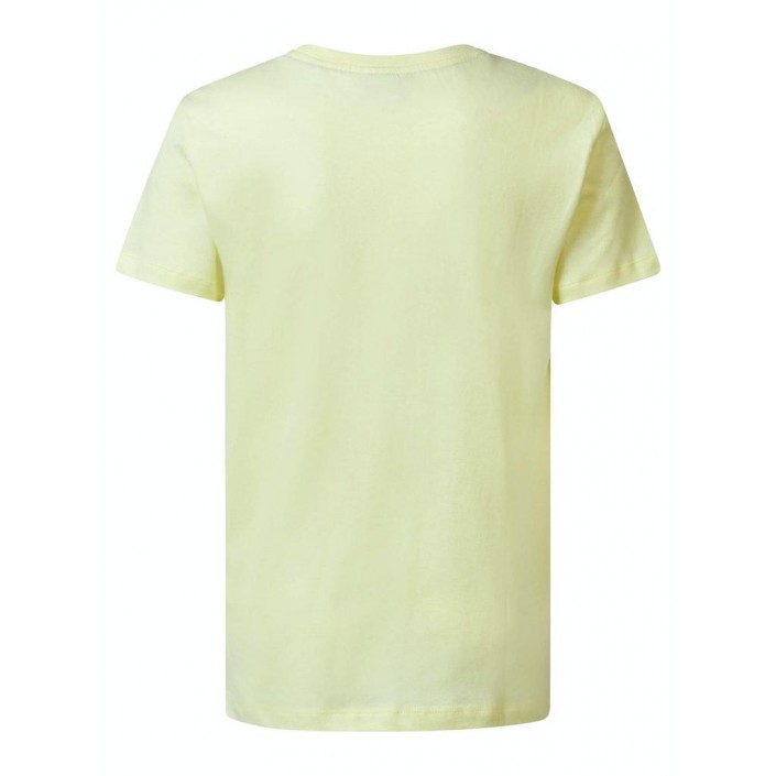 Petrol Industries Boys T-Shirt SS Round Neck Lemon Yellow | Freewear Boys T-Shirt SS Round Neck - www.freewear.nl - Freewear