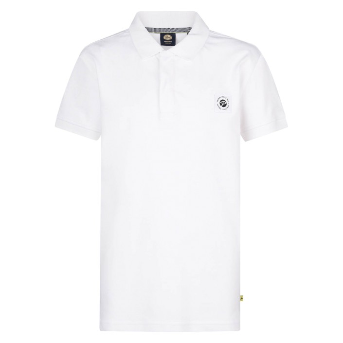Petrol Industries Boys Polo Short Sleeve Bright White | Freewear Boys Polo Short Sleeve - www.freewear.nl - Freewear