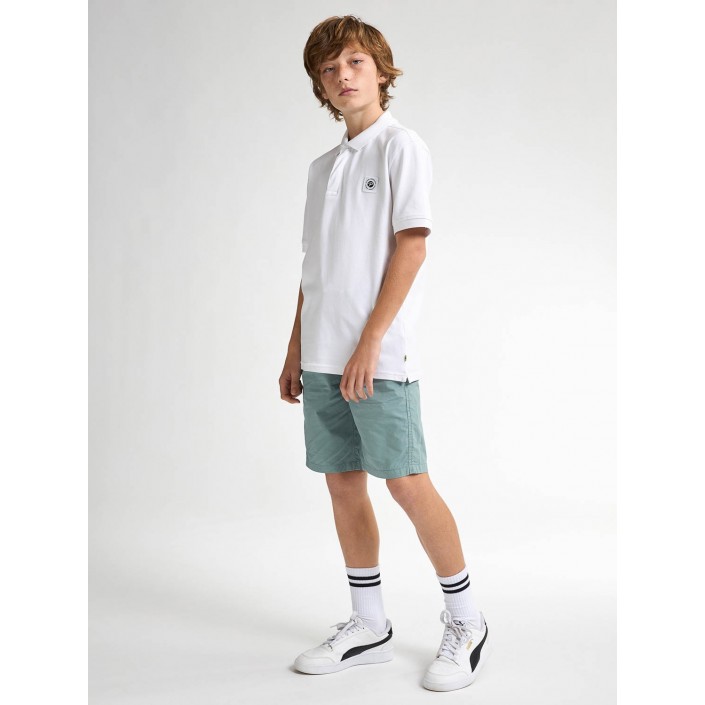 Petrol Industries Boys Polo Short Sleeve Bright White | Freewear Boys Polo Short Sleeve - www.freewear.nl - Freewear
