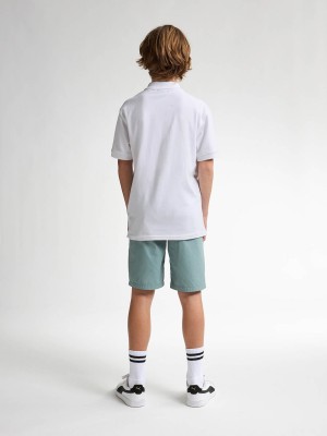 Petrol Industries Boys Polo Short Sleeve Bright White | Freewear Boys Polo Short Sleeve - www.freewear.nl - Freewear