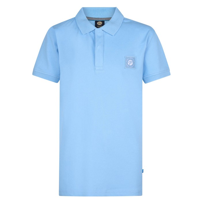 Petrol Industries Boys Polo Short Sleeve Cool Blue | Freewear Boys Polo Short Sleeve - www.freewear.nl - Freewear