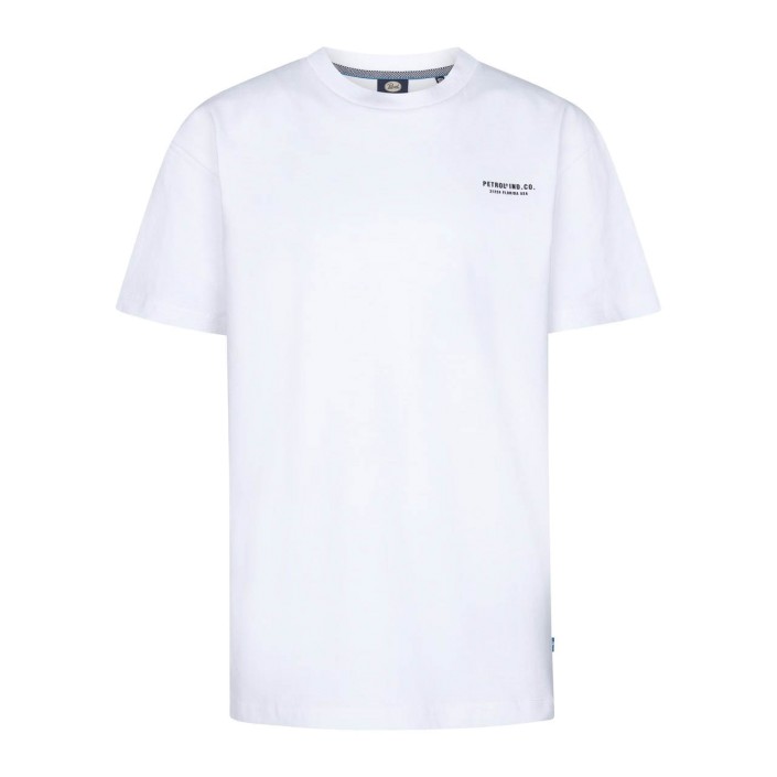 Petrol Industries Boys T-Shirt SS Bright White | Freewear Boys T-Shirt SS - www.freewear.nl - Freewear