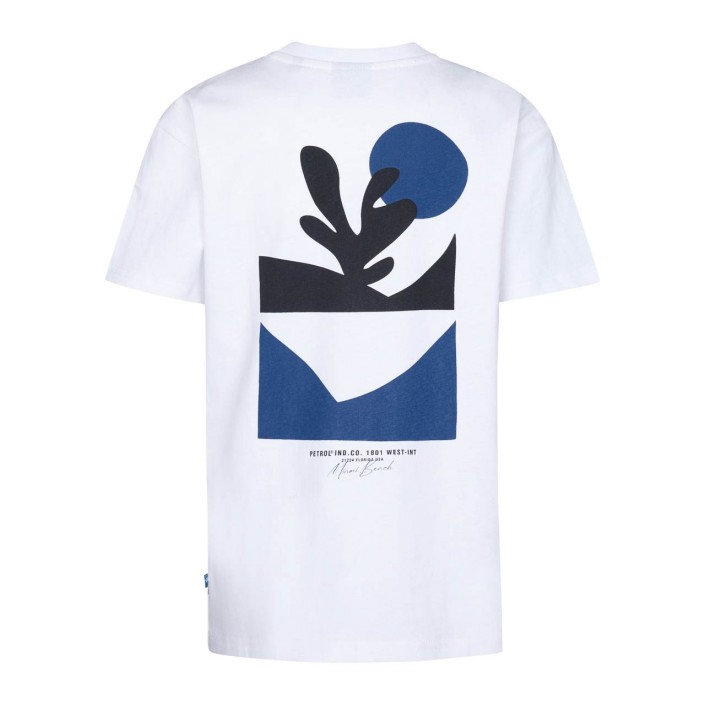 Petrol Industries Boys T-Shirt SS Bright White | Freewear Boys T-Shirt SS - www.freewear.nl - Freewear