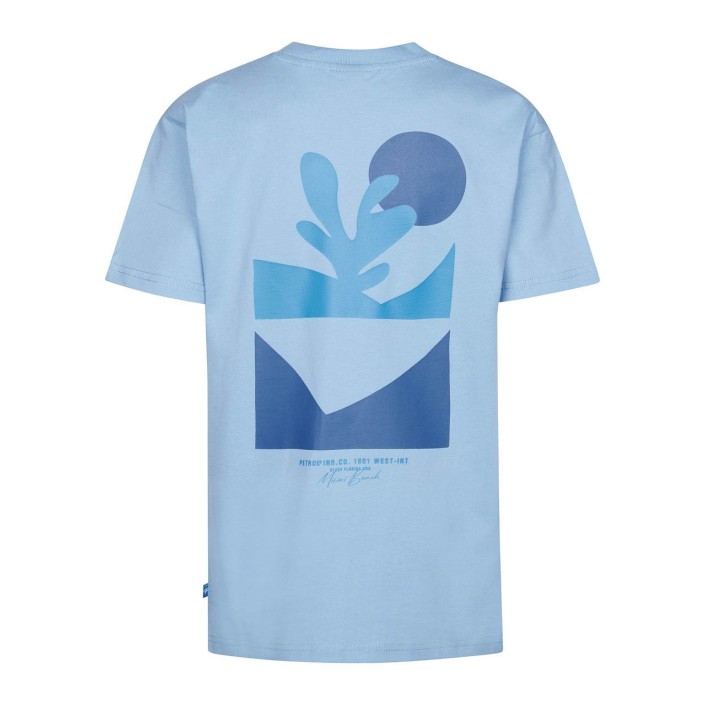Petrol Industries Boys T-Shirt SS Cool Blue | Freewear Boys T-Shirt SS - www.freewear.nl - Freewear