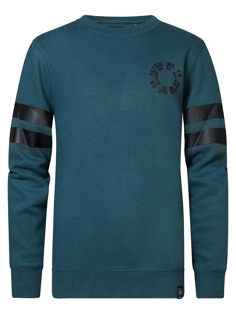 Petrol Industries Casual Sweater Dark Cyaan - 176