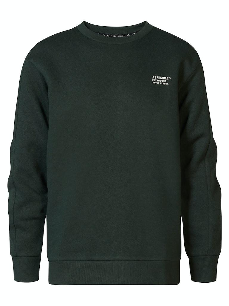 Petrol Industries - Jongens Comfortabele Sweater Slana - Groen - Maat 164