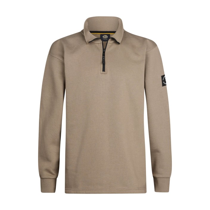 Petrol Industries Boys Sweater Collar Dusty Brown | Freewear Boys Sweater Collar - www.freewear.nl - Freewear