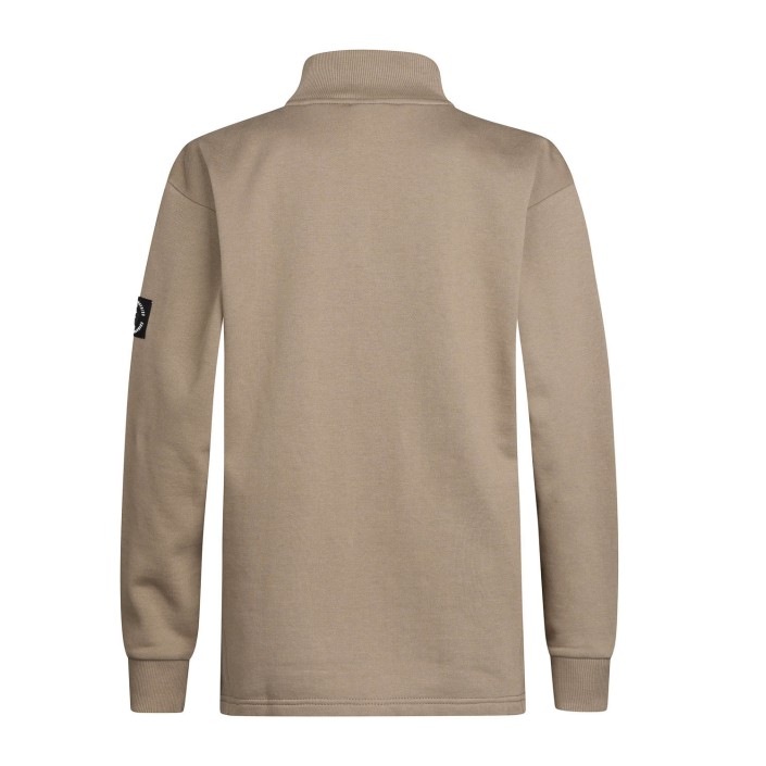 Petrol Industries Boys Sweater Collar Dusty Brown | Freewear Boys Sweater Collar - www.freewear.nl - Freewear