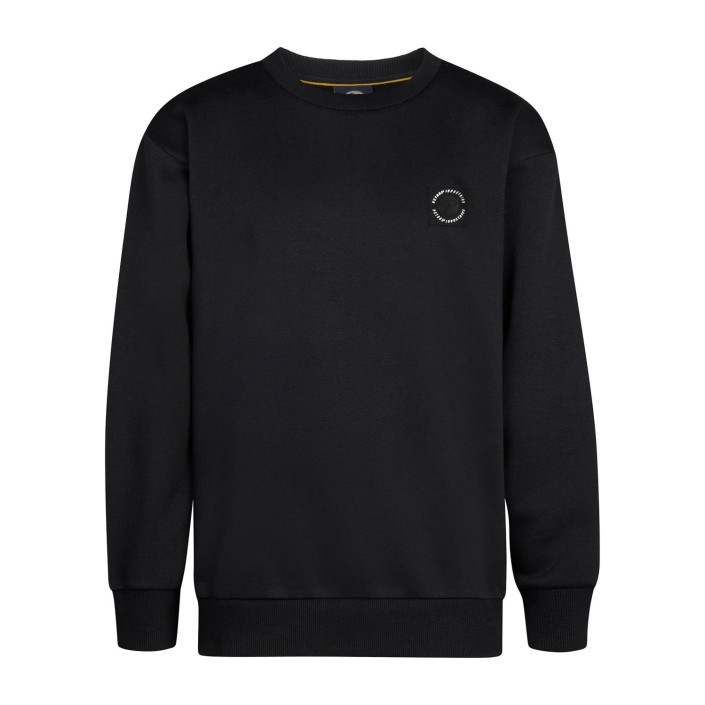 Petrol Industries Boys Sweater Round Neck Deep Black | Freewear Boys Sweater Round Neck - www.freewear.nl - Freewear