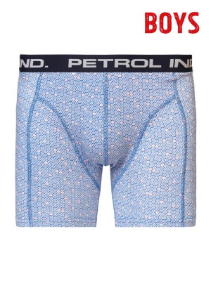 Petrol Industries Boys Underwear Boxer Daytona Blue | Freewear Boys Underwear Boxer - www.freewear.nl - Freewear