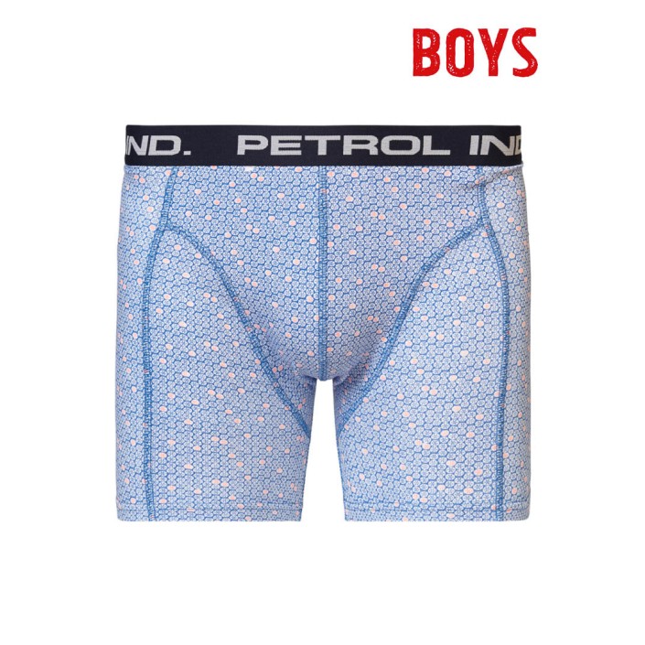 Petrol Industries Boys Underwear Boxer Daytona Blue | Freewear Boys Underwear Boxer - www.freewear.nl - Freewear