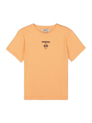 Garcia B52401_girls T-shirt ss 4017-coral kiss | Freewear B52401_girls T-shirt ss - www.freewear.nl - Freewear