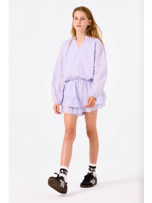 Garcia B52432_girls shirt ls 6331-sweet lilac | Freewear B52432_girls shirt ls - www.freewear.nl - Freewear
