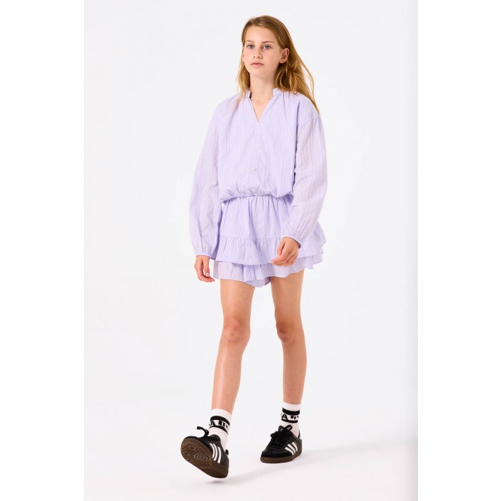 Garcia B52432_girls shirt ls 6331-sweet lilac | Freewear B52432_girls shirt ls - www.freewear.nl - Freewear