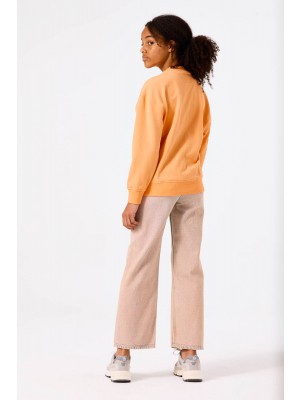 Garcia B52460_girls sweat 4017-coral kiss | Freewear B52460_girls sweat - www.freewear.nl - Freewear