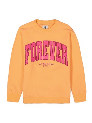 Garcia B52460_girls sweat 4017-coral kiss | Freewear B52460_girls sweat - www.freewear.nl - Freewear
