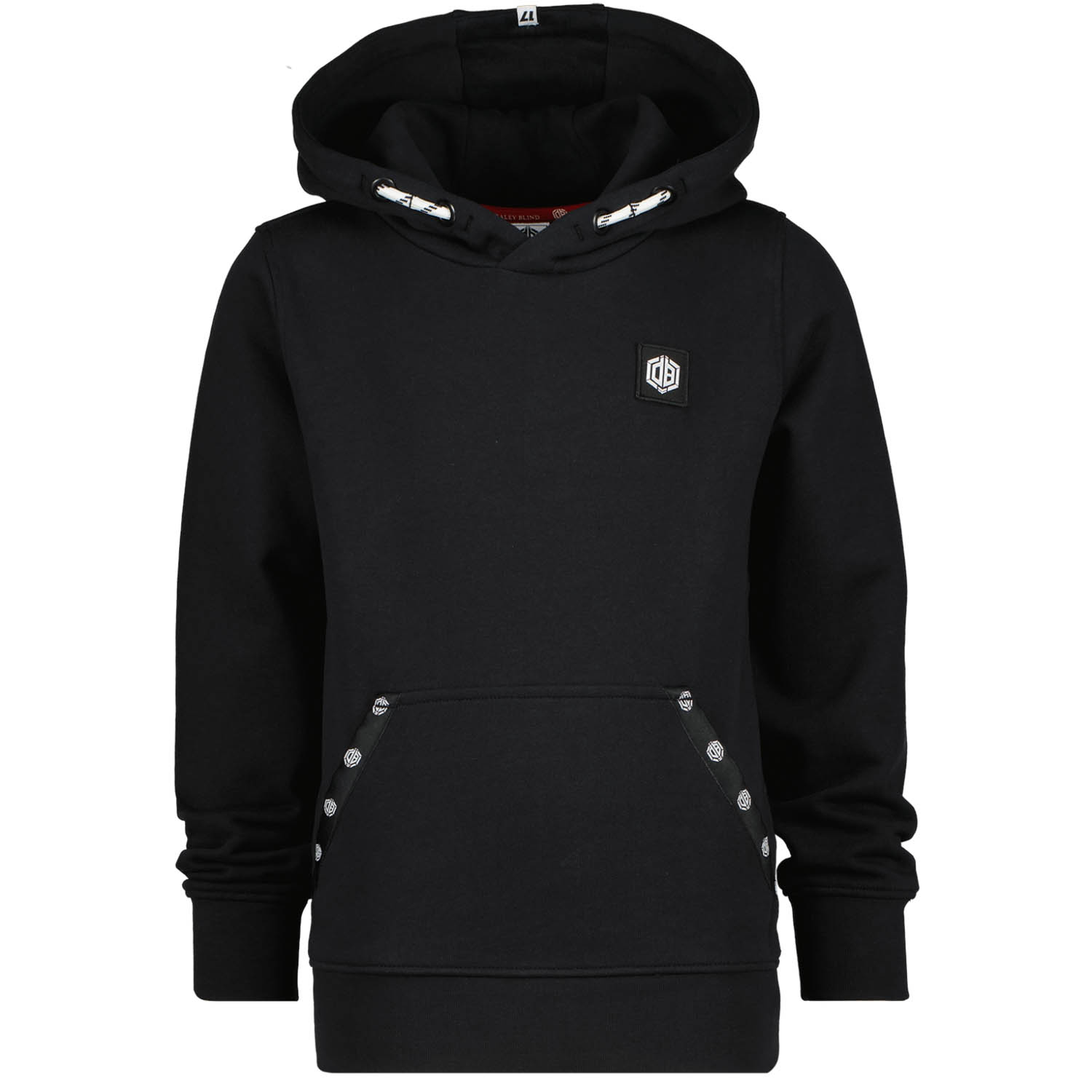 Vingino Daley Blind jongens hoodie Nashur Deep Black